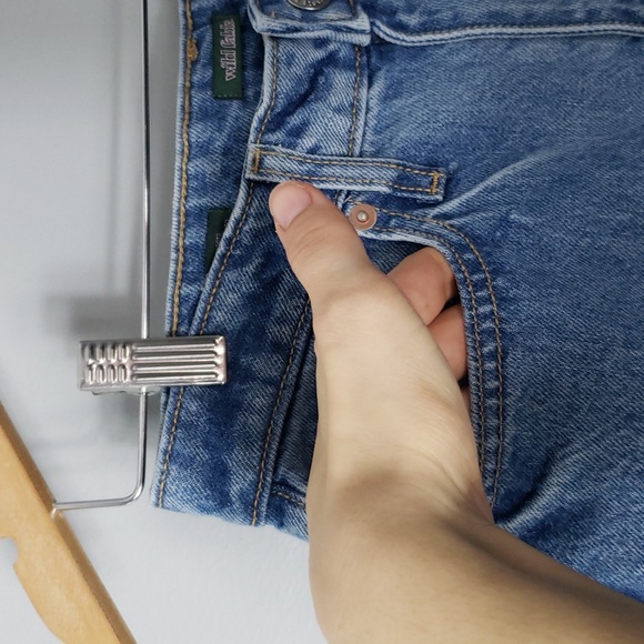 Wild Fable Women’s Happy Embroidered Highest Rise Mom Denim Shorts Size 4 - Picture 3 of 8